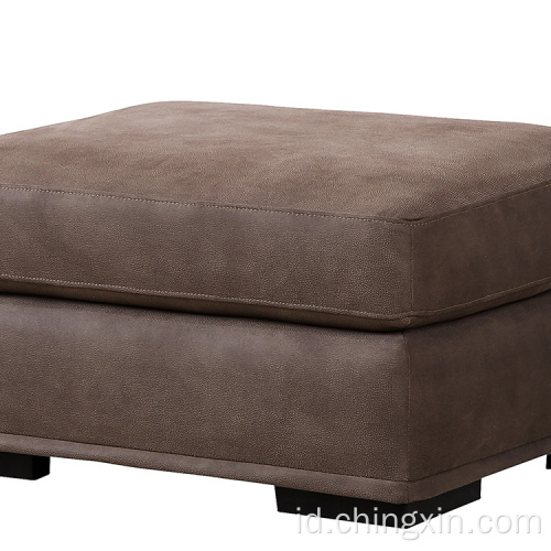 Furniture Ruang Tamu Modern Leathaire Sofa Bangku Ruang Tamu Ottoman
